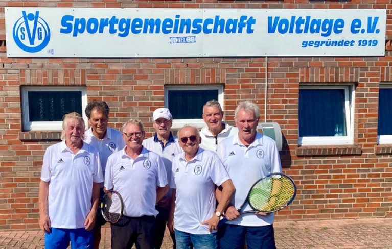 Herren 70 überzeugen auch in Voltlage und bauen ihre Tabellenführung in der Verbandsklasse weiter aus!