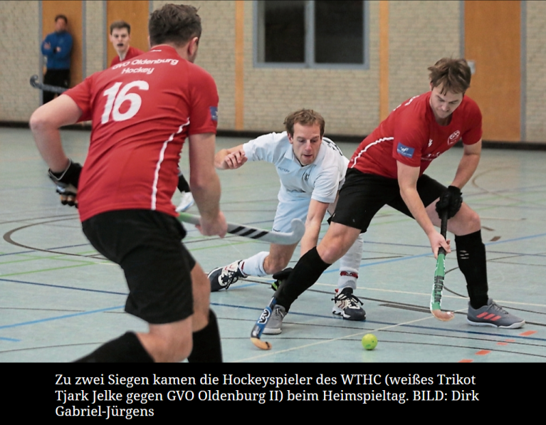 WTHC festigt mit zwei Siegen den dritten Platz
