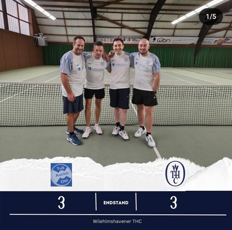 Spielbericht: WTHC vs. TuS Aurich Ost � Endstand 3:3