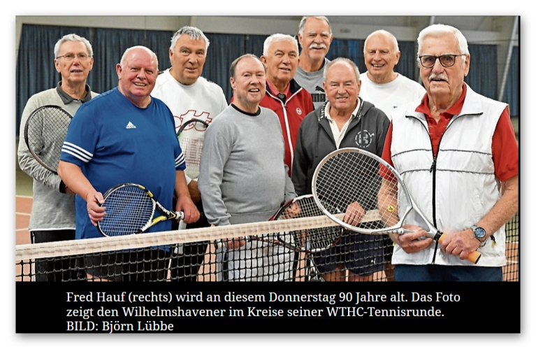 In Zukunft ist Fred Hauf nur noch Frühstücksgast