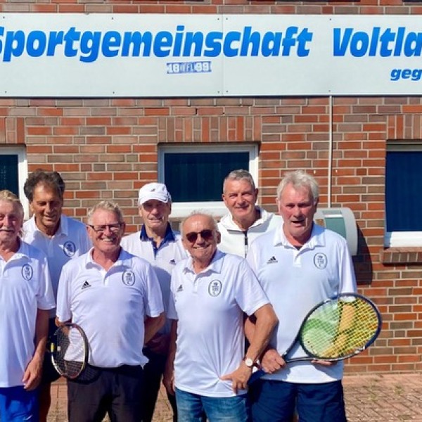 Herren 70 �berzeugen auch in Voltlage und bauen ihre Tabellenf�hrung in der Verbandsklasse weiter aus!