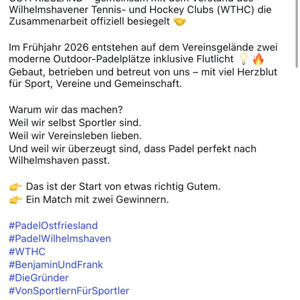 Padel Platz