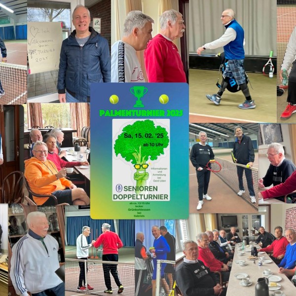 WTHC - Palmenturnier 70+ wieder ein voller Erfolg!