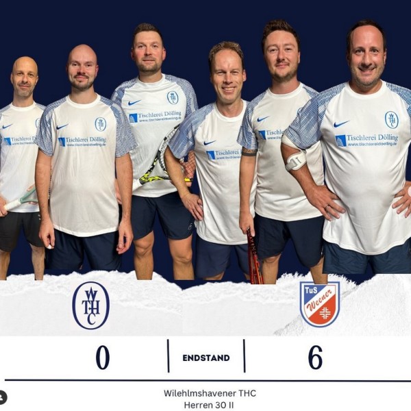 Unsere Herren 30 II holen die ersten 2 Punkte mit nach Hause! 